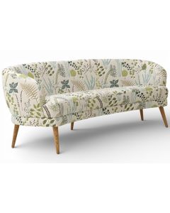 Stig kaareva sohva, kukkakuosi