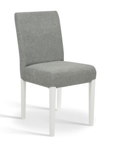 Tähkä verhoiltu ruokapöydän tuoli, harmaa