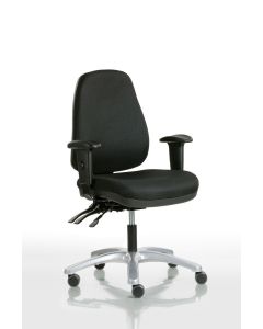 Team 11 työtuoli, musta