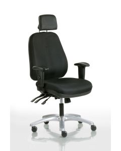 Team 30 työtuoli, musta