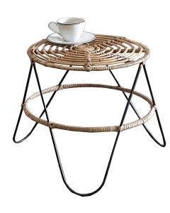 Tiko sivupöytä, rottinkia