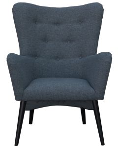 Topline Dixie nojatuoli, tummanharmaa