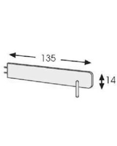 Unipuu lyhyt turvalaita+rauta 135 cm