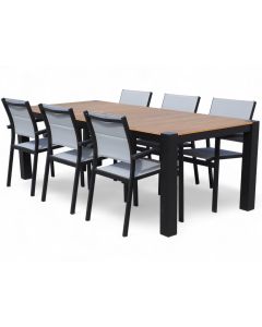 Valencia terassipöytä + 6 Tango tuolia