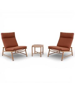 Vanamo nojatuolisetti kahdelle ulkokäyttöön terra