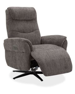 Venetzia sähkösäätöinen tv-tuoli, harmaanruskea