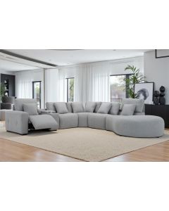 Versailles avokulmasohva sähkösäädöllä