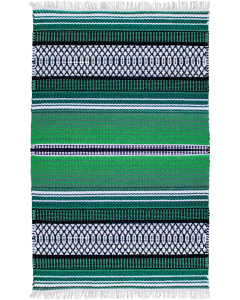 Maija Vihreä puuvillamatto, eri kokoja