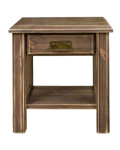 Vilma yöpöytä, antiikkiruskea