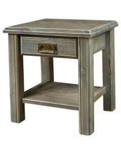 Vilma yöpöytä, harmaa