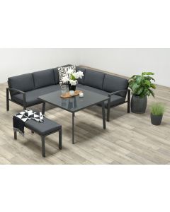 Wellington kulmasohvasetti ulkokäyttöön 