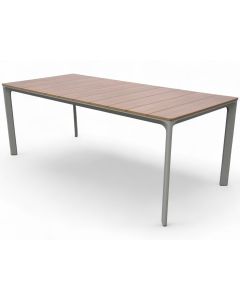 West terassipöytä 90x200cm kitti / puunväri
