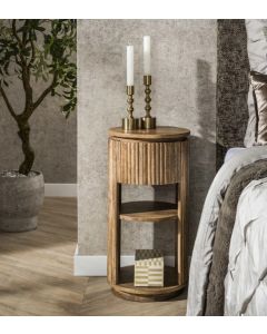 Amsterdam Wave yöpöytä, mangopuu