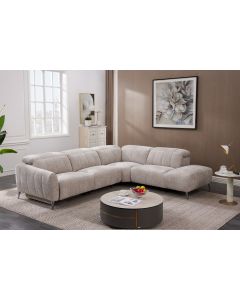 Zara avokulmasohva sähkötoiminen, taupe