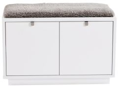 Rowico Confetti-istuinpenkki 2, valkoinen/talja