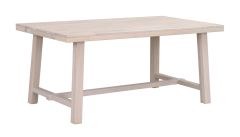 Rowico Brooklyn ruokapöytä 170x95cm, valkopesty-tammi