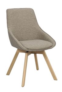 Rowico Alison tuoli tumma beige, tammijalat