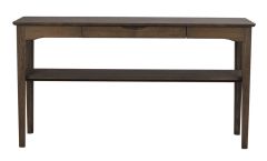 Rowico Markham konsolipöytä 140cm, ruskea tammi