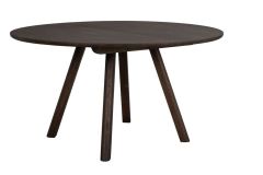 Rowico Clapperton ruokapöytä pyöreä 140cm, ruskea tammi
