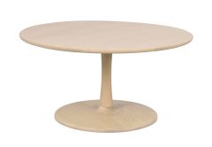 Rowico Hobart sohvapöytä 90cm, valkopesty tammi