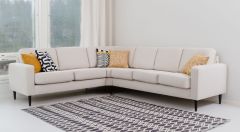 Svanefors Staffan 160x230 cm, musta-valkoinen