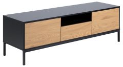 Seaford TV-taso 1 tammi-musta 140 cm