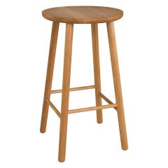 Hans K ZigZag baarijakkara 63cm, öljytty tammi