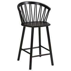 Hans K ZigZag baari nojatuoli 63cm, musta