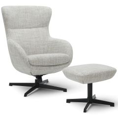 Amelie TV-tuoli ja rahi, beige