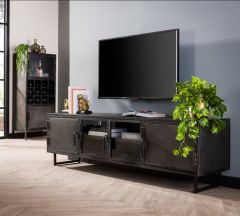 Amsterdam tv-taso 180cm, metallia