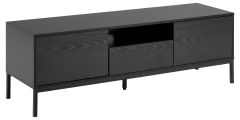 Seaford TV-taso 1 musta 140 cm