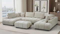 Dumbo U-kulmasohva beige