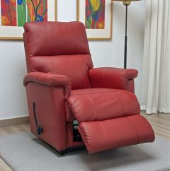 La-Z-Boy Ethan recliner mekanismituoli, punainen nahka
