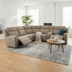 Genesis kulmasohva sähkömekanismeilla, khaki