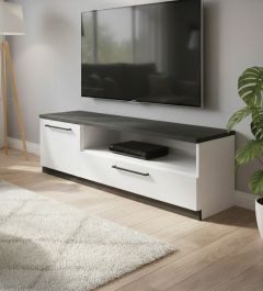 Havi TV-taso 135cm ovella ja laatikolla, eri värejä