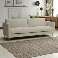 Unico Kelo 3-istuttava sohva 232cm, vaalea