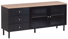 Lehto senkki 151cm, musta/tammi