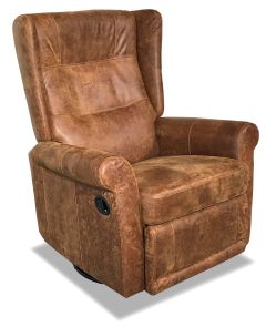 PK Madeleine Kick reclinertuoli, vintagenahkaa
