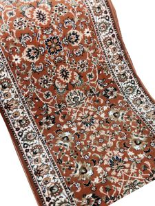 Saphir käytävämatto 83 cm tiilenruskea