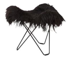 Jakkara/rahi Cuero Iceland Flying Goose, Black Wild