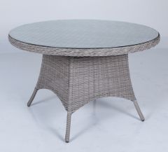 Paphos pöytä pyöreä 120cm, polyrottinki