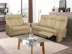 Kotimainen Oodi 3+2 nahkasohvakalusto, eri nahkavärejä