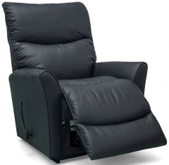 La-Z-Boy Rowan recliner mekanismituoli, musta nahka