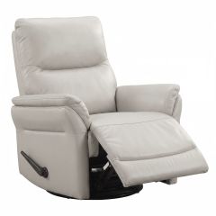 Texas reclinertuoli, taupe nahka