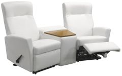 PK Furniture Kick kotiteatterisohva, nahkaverhoiltu