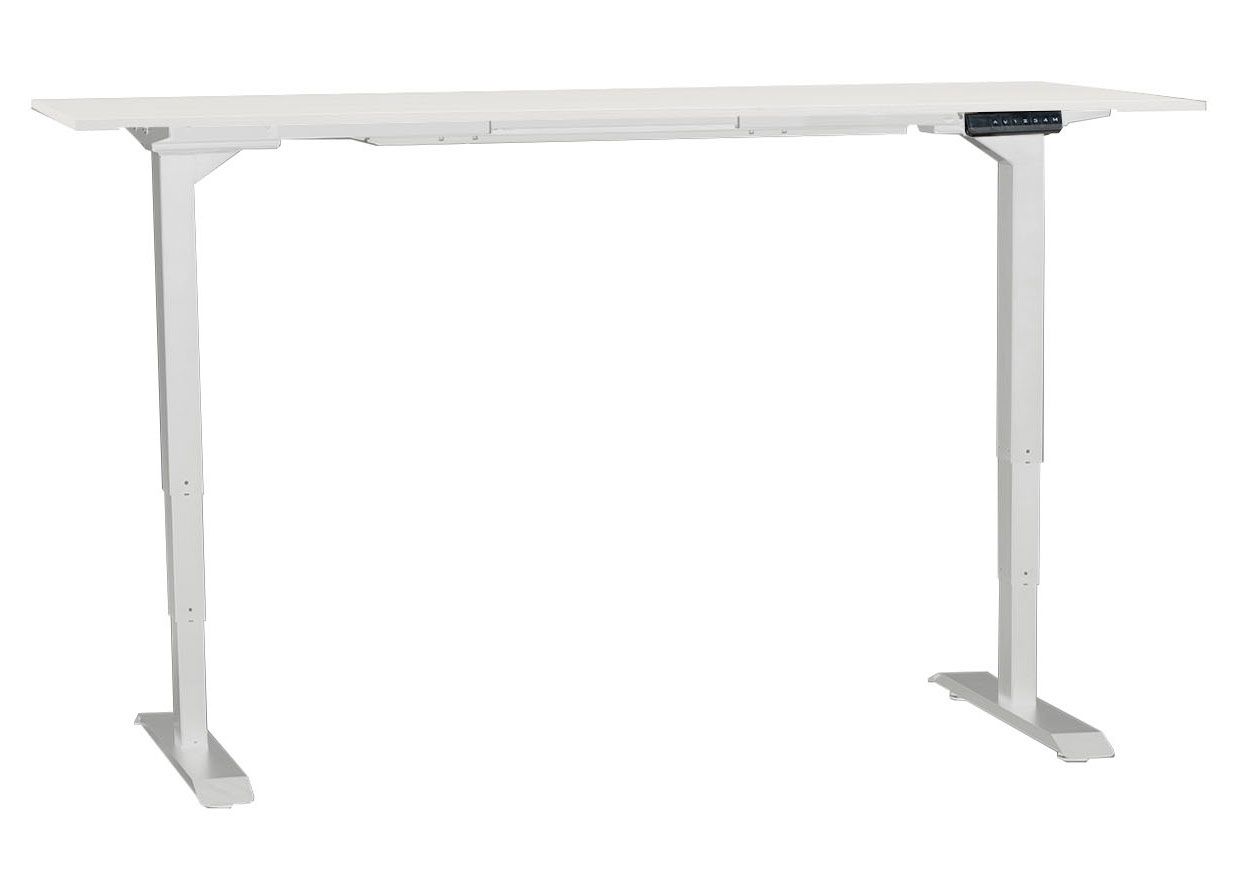 Hiipakka Ergo sähköpöytä mustalla jalalla