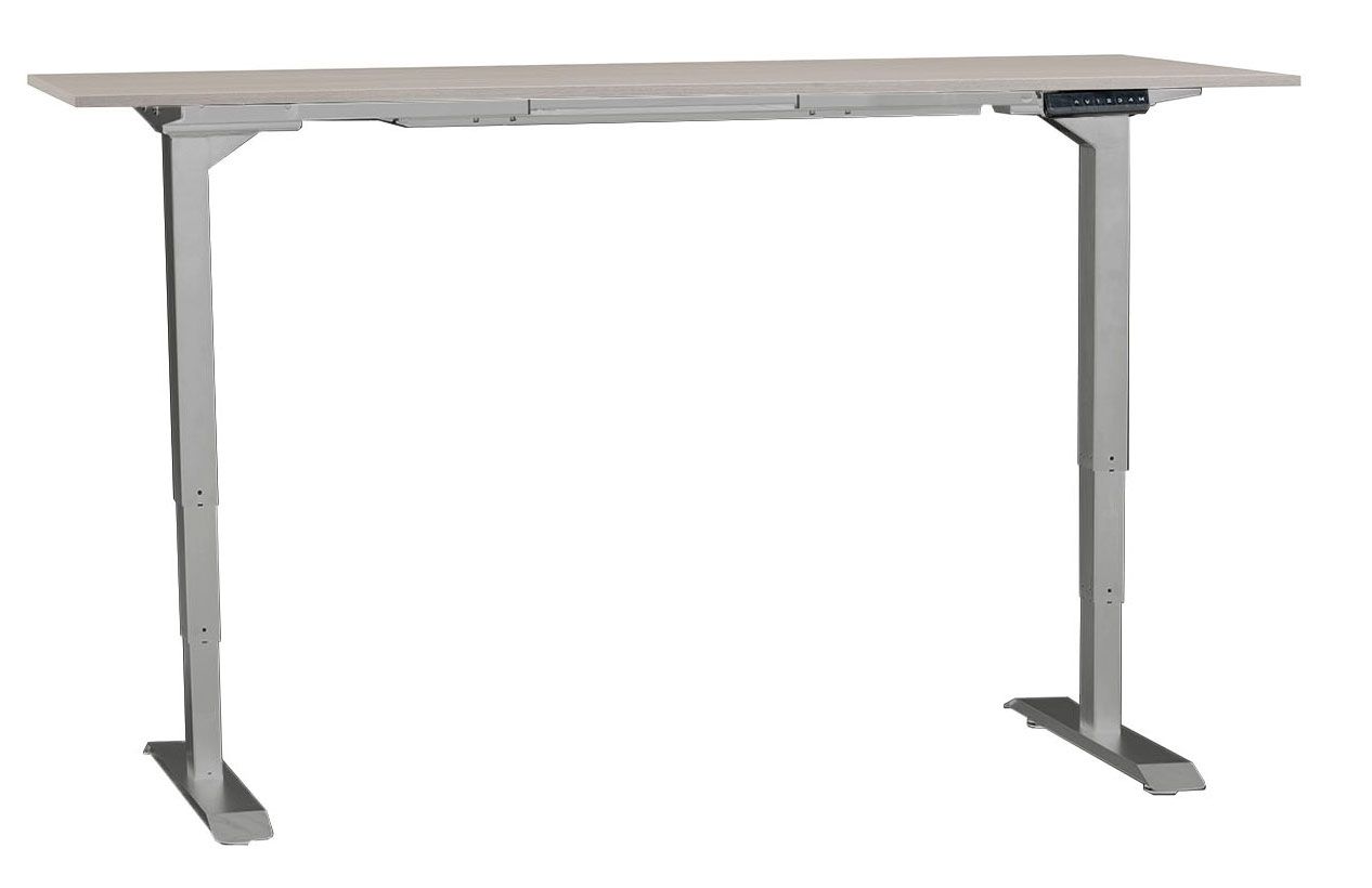 Hiipakka Ergo sähköpöytä mustalla jalalla