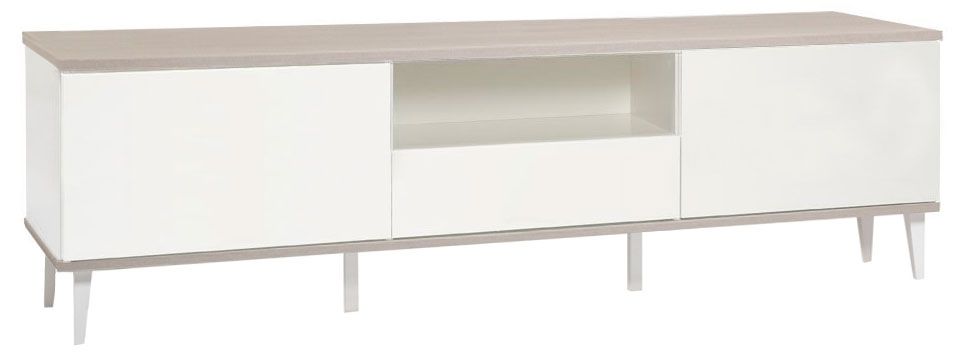 Hiipakka Taiga tv-taso, valkoinen