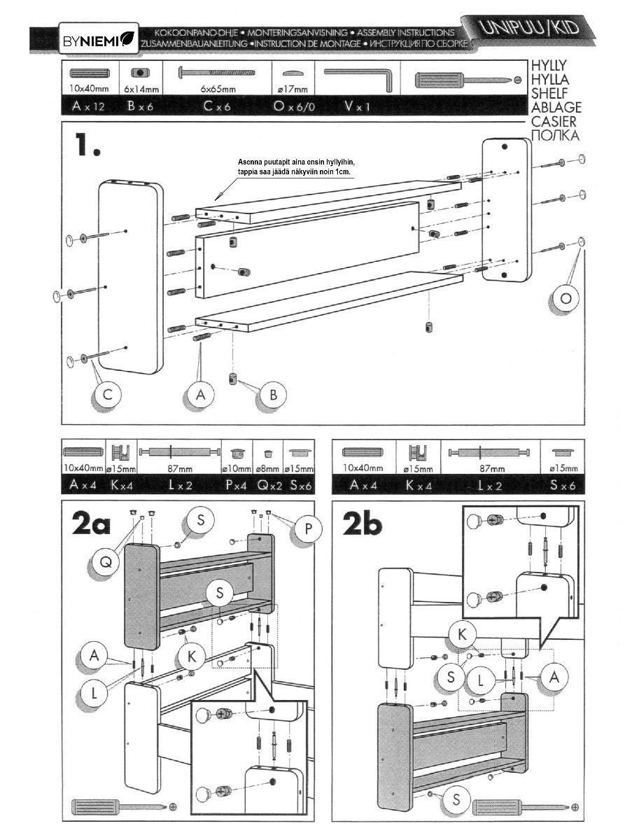 Helasetti Unipuu hyllyyn