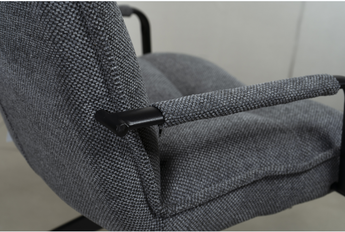 Garna lepotuoli, tummanharmaa